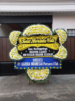 Papan Bunga Duka di Raja